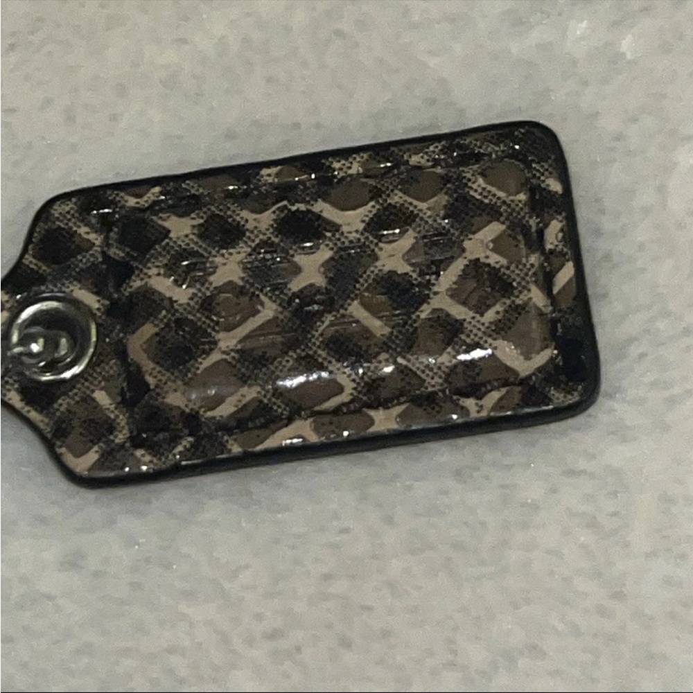 Authentic Coach Madison Snake Python Print Wallet… - image 5